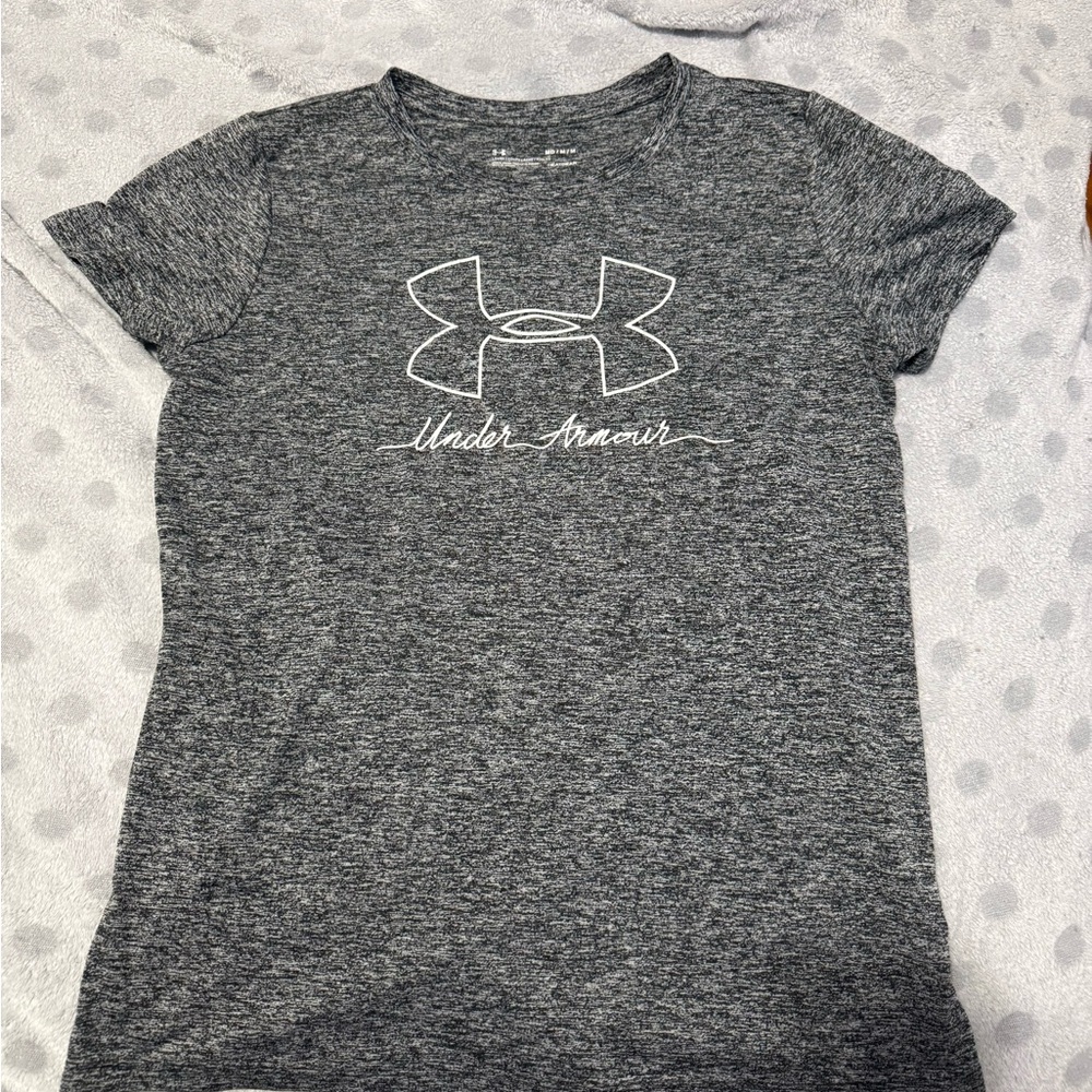 Under Armour Women's Heathered Gray Tee